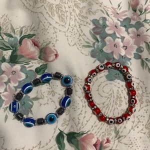 Evil eye bracelets comes with both!